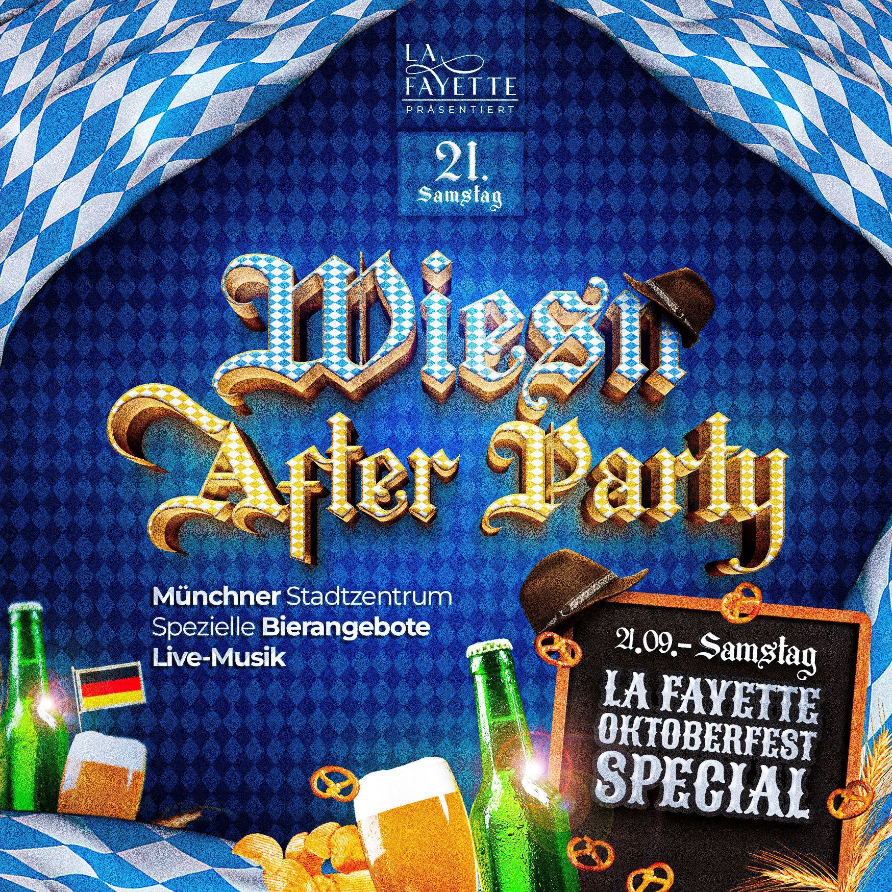 Wiesn After Party – Proslavite Oktobarfest u velikom stilu u La Fayette!